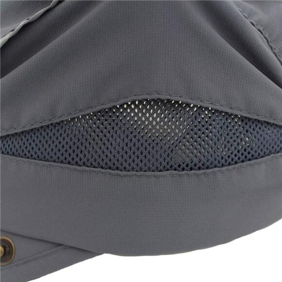 LLmoway Men Women Safari Fishing Sun Cap with Removable Neck Flap Quick Dry Hats - Picture 5 of 8